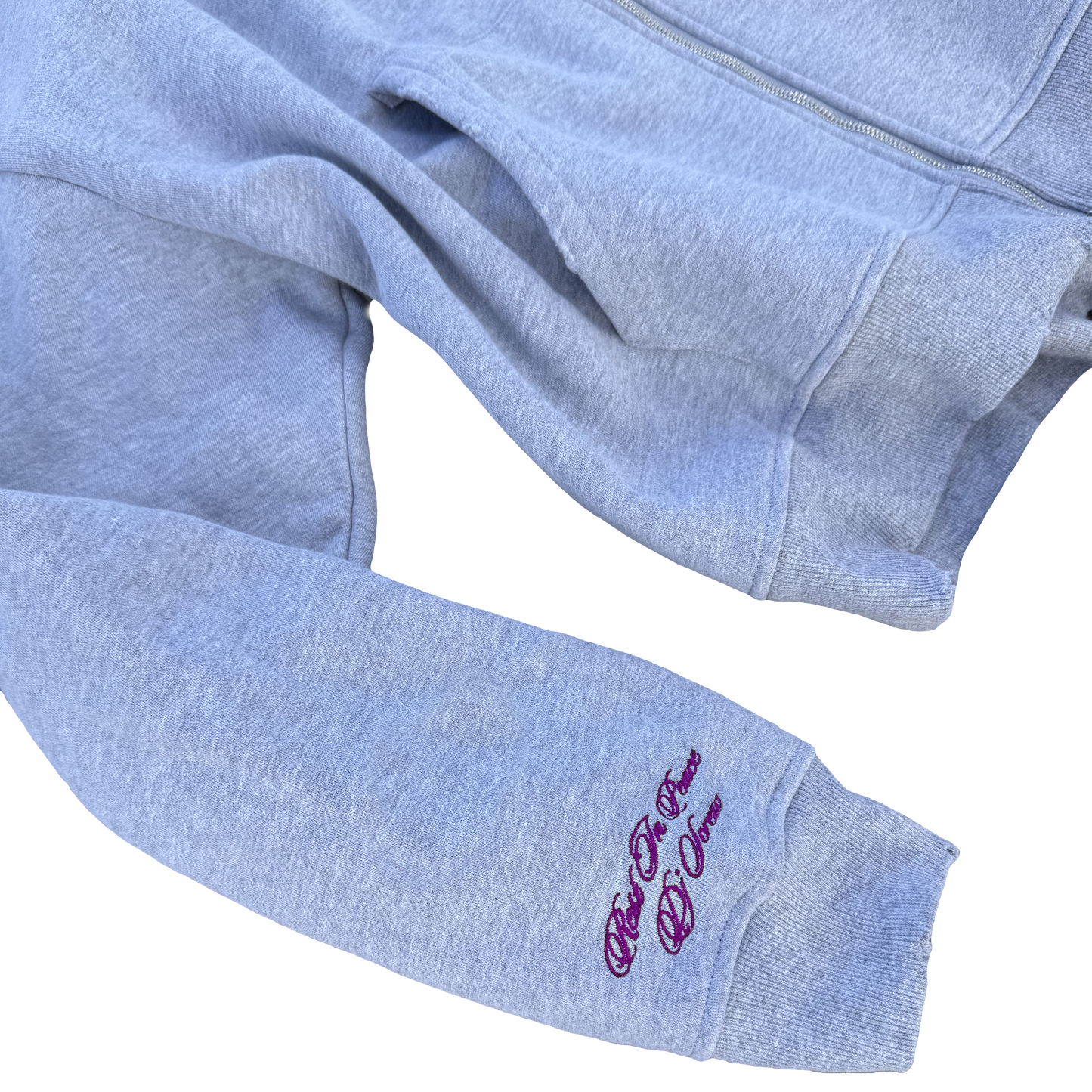 SCRIPT ZIP UP JACKET