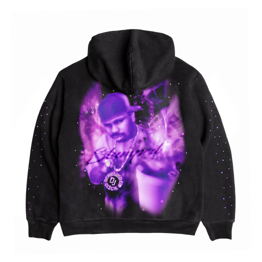 AIR BRUSHED DJ SCREW HOODIE