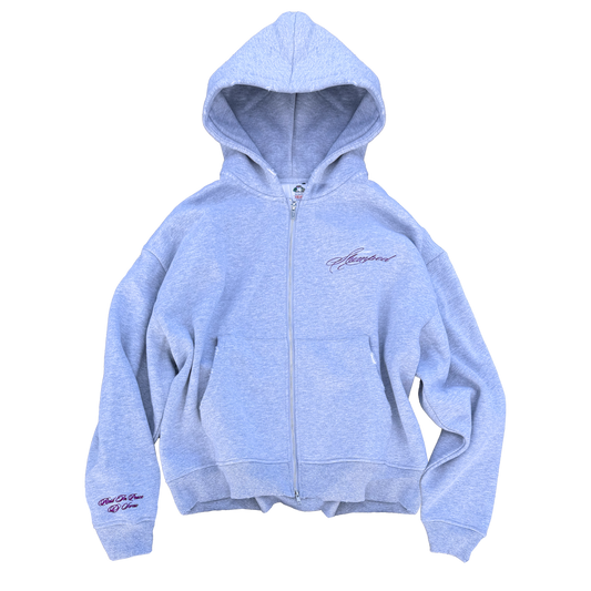 SCRIPT ZIP UP JACKET