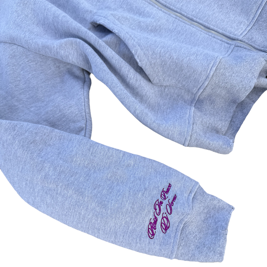 SCRIPT ZIP UP JACKET