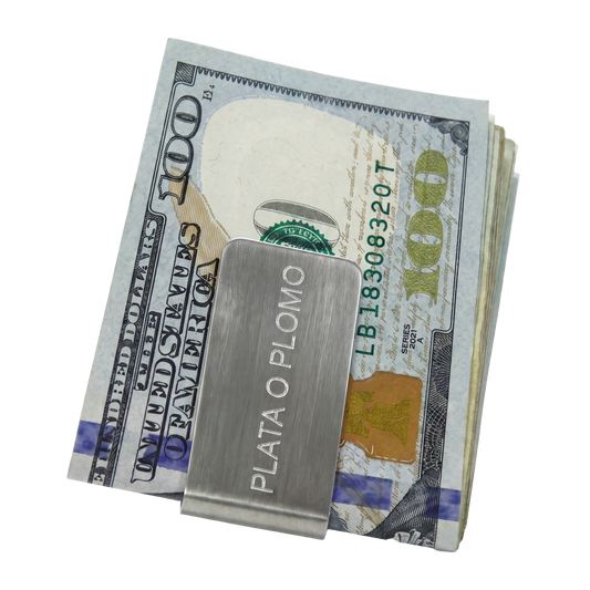 PLATA O PLOMO MONEY CLIP